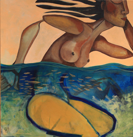 Sun and Sea by artist Melissa Wen Mitchell-Kotzev